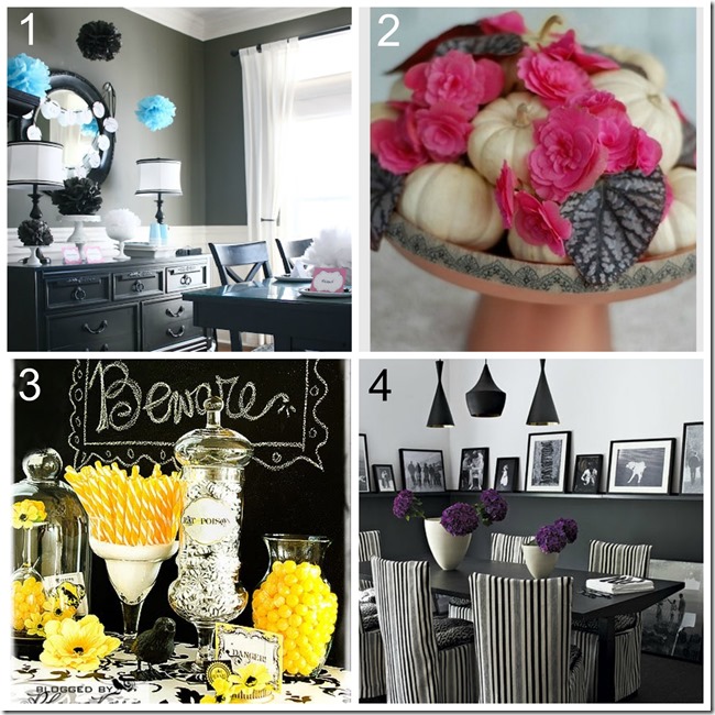 Decor trends for halloween_pop of color