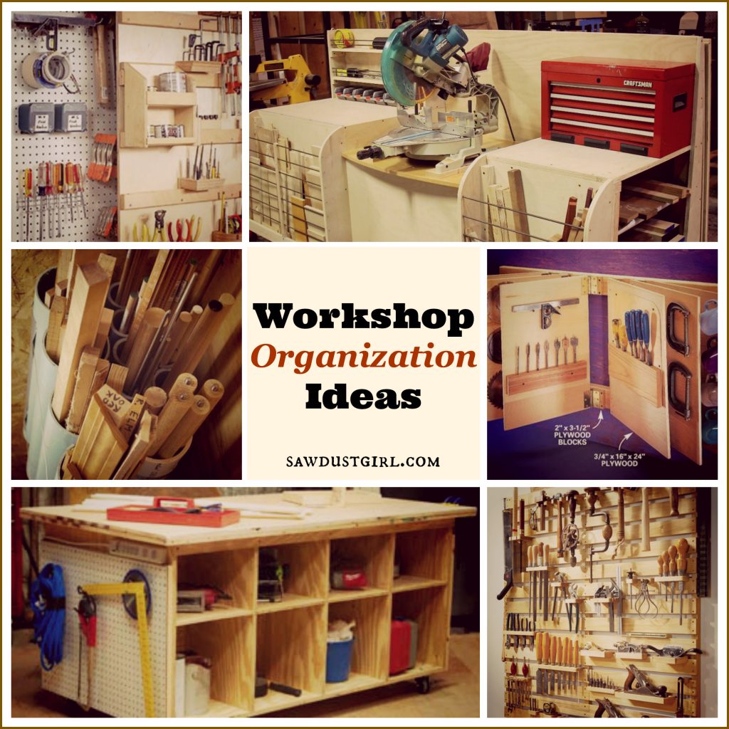 Woodworking organization ideas