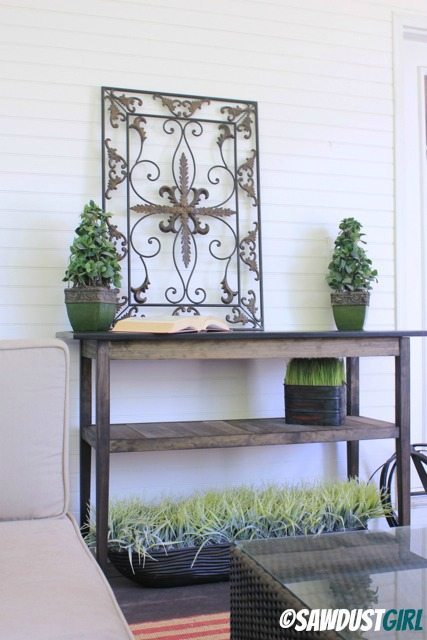 diy console table