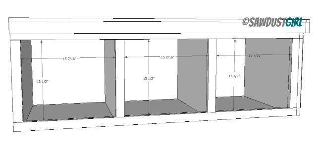 platform storage bed plans