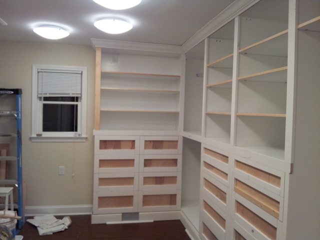 Custom closets - building built-in wardrobes