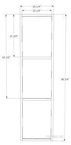 Fawn's Built-in Bookshelf Plans - Sawdust Girl®