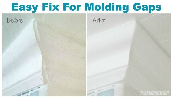 How to Fix Gaps in Crown Molding