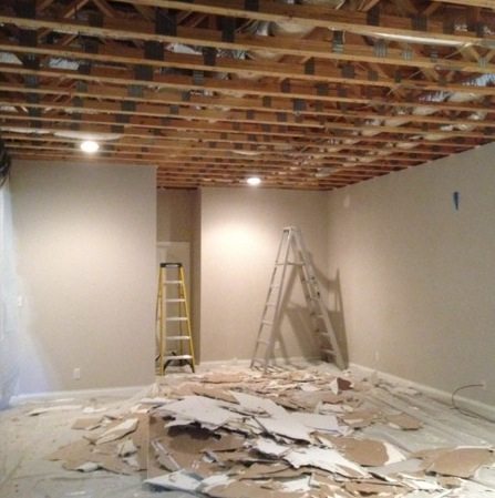 It’s only drywall