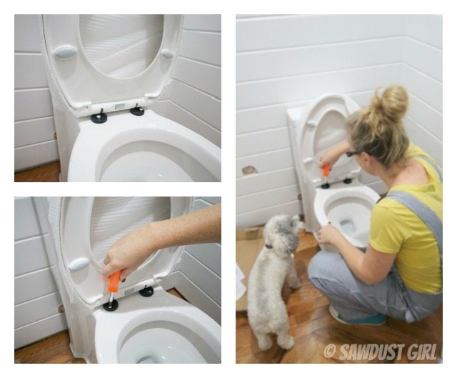 How To Change A Toilet One Piece Sawdust Girl