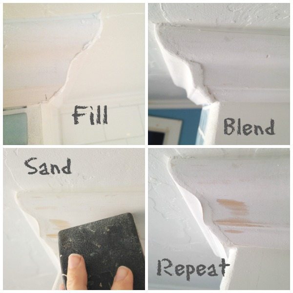 How To Fix Gaps In Crown Molding Sawdust Girl