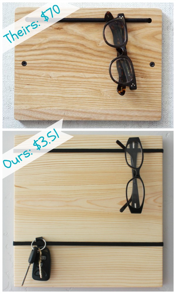 Super cheap and easy DIY Organizer Board