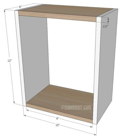 How to Build Hanging Storage Boxes - Sawdust Girl®