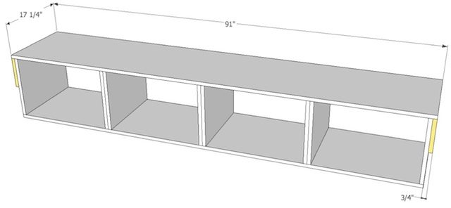 build a window seat bench