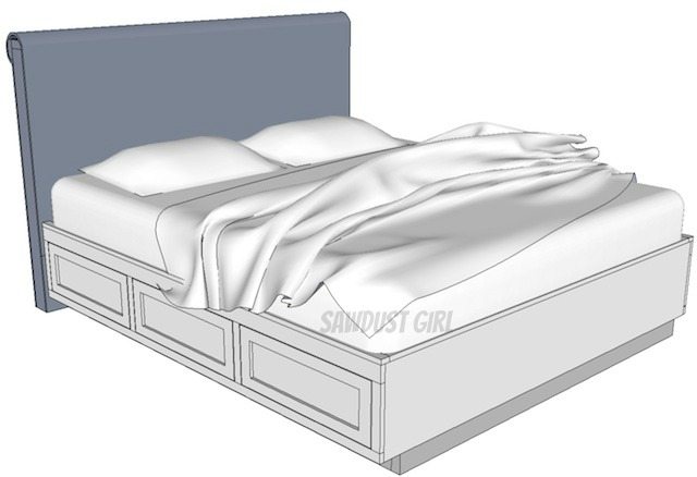 Cal King Platform Storage Bed 19 CA King Platform Storage Bed 2