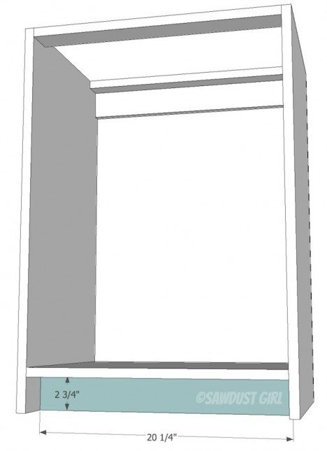 Built-in daybed and bookshelf plans from https://sawdustgirl.com.