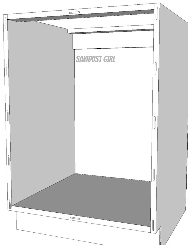 How to build and attach a cabinet faceframe