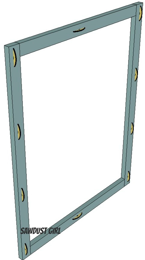 How to build and attach a cabinet faceframe