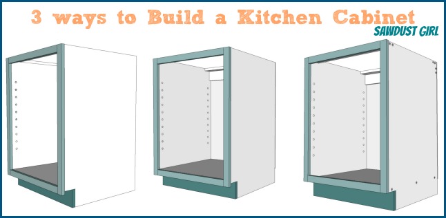 How To Build Kitchen Cabinets