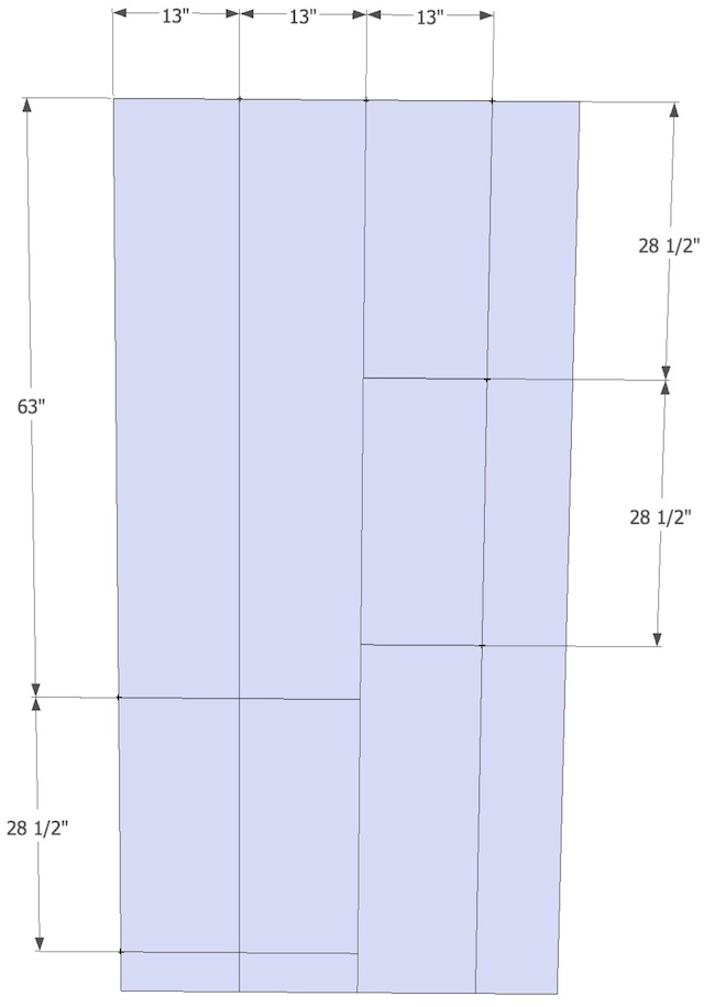 Built in bookcase plans