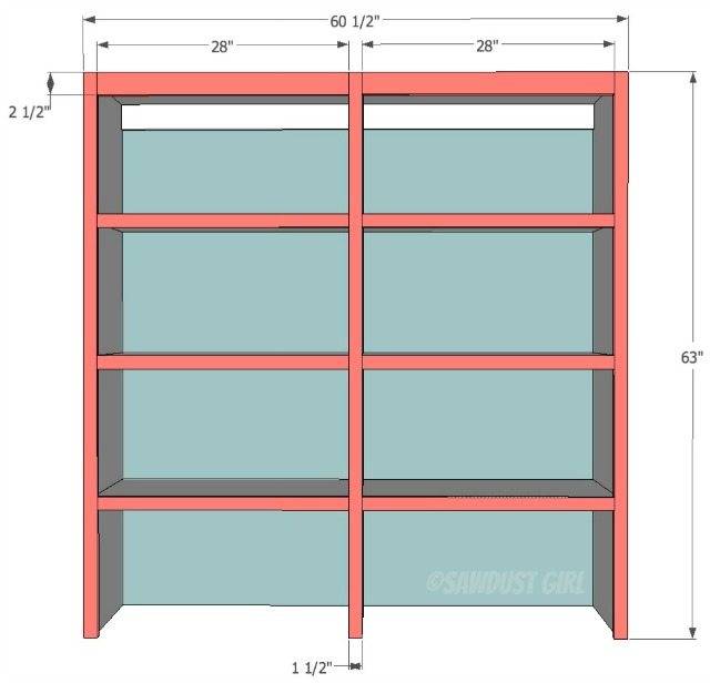 CustomBookshelves- Free Plans 