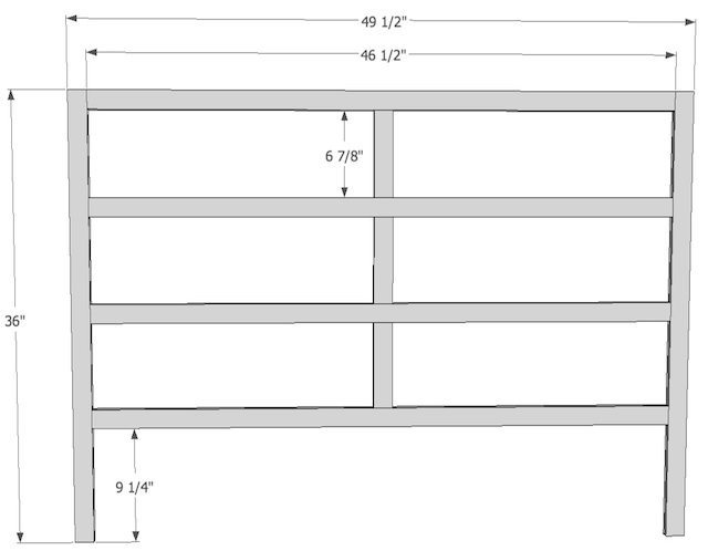 Free Plans to build an apothecary console table from Sawdust Girl.