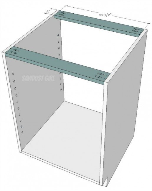 Pocket hole plywood deals cabinet