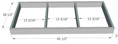 Base for Built in Bench Plans