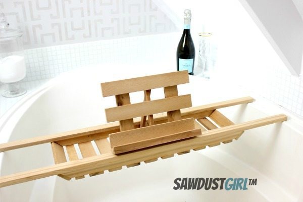 Bath Caddy with Book Holder