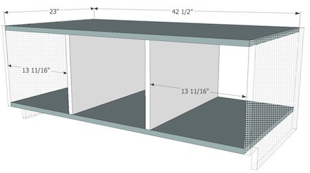 Built in Bench Plans without sides