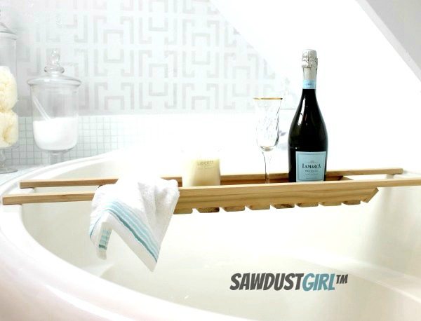 22 Cool Bathtub Caddies or Marvelous Bathtub Tray Design Ideas To