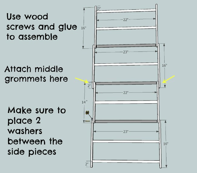 How to make a Pull-out Sweater Drying Rack - Sawdust Girl®