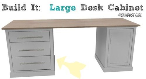 drawer cabinet desk