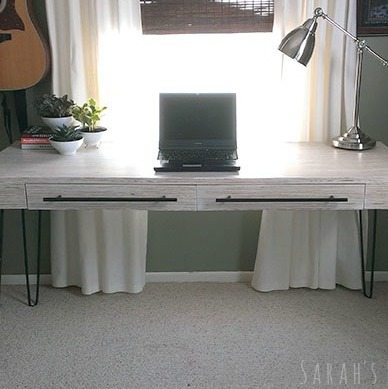 DIY Plywood Desk