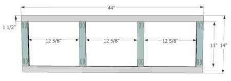 Built in Bench Plans