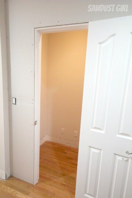 Hall closet 