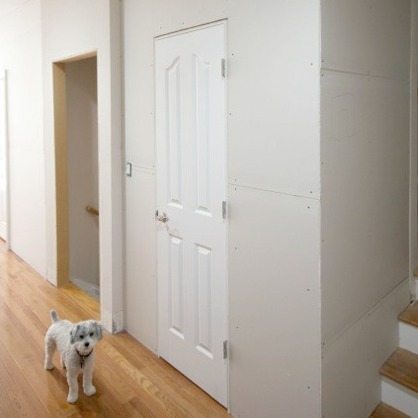 Hall closet