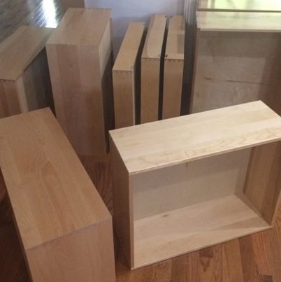 Dovetail kitchen drawers