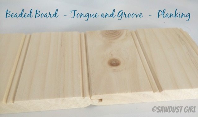 How to install a Plank Wall - tongue and groove