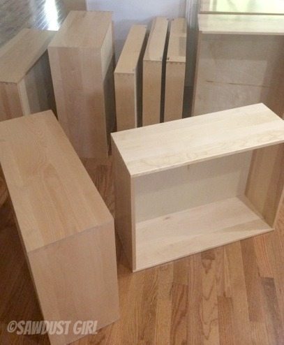 Dovetail kitchen drawers