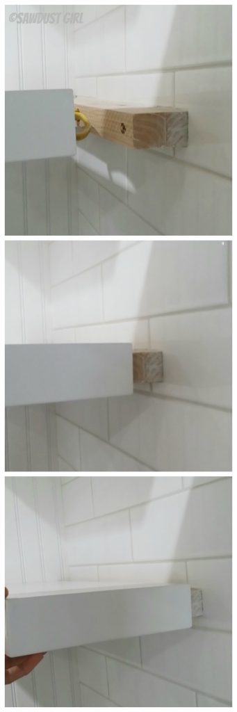 How to Install Floating Shelves on Tile Wall with GoShelf