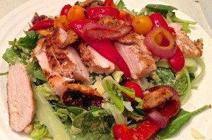 spicy avocado chicken salad