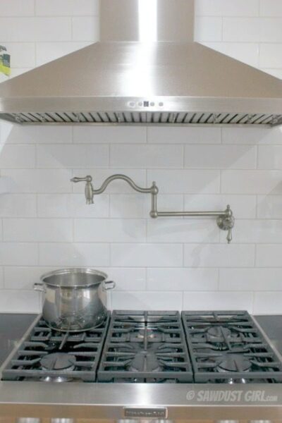 pot filler over stove
