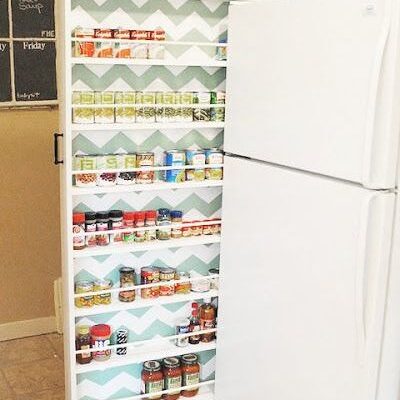 Space Saving Pull-out Storage Cabinet
