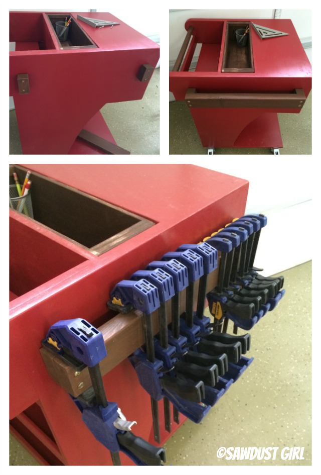 mobile clamp storage