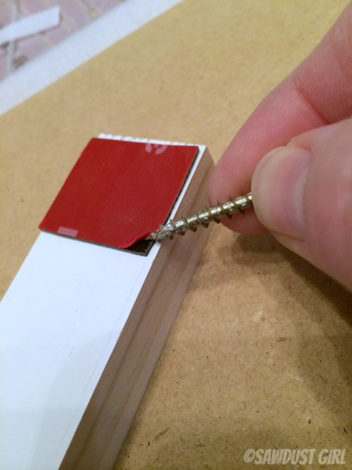 adhesive backing removal tip