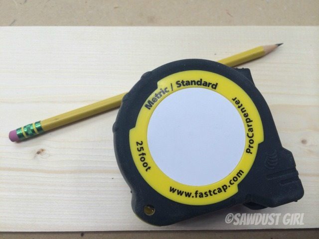 FastCap ProCarpenter Metric/Standard Measuring Tape - Ideal for