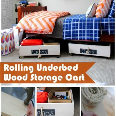Wood Storage Cart