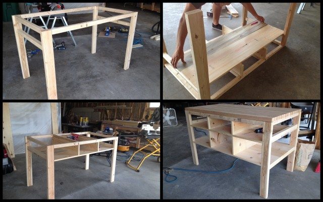 How to Build a DIY Kitchen Island Storage Cart