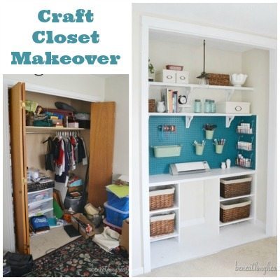 Craft Closet Makeover