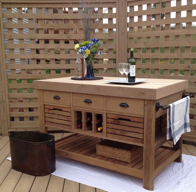 How to Build a DIY Kitchen Island Storage Cart