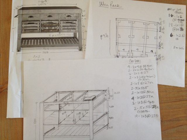 How to Build a DIY Kitchen Island Storage Cart