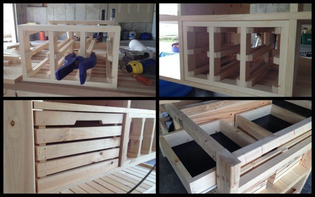 How to Build a DIY Kitchen Island Storage Cart
