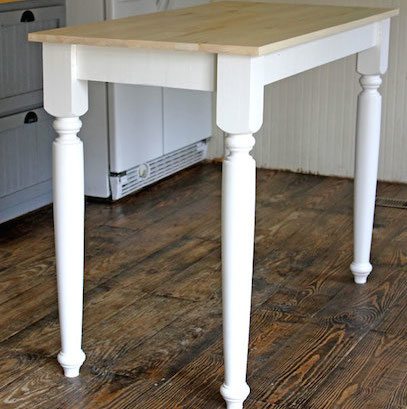 Easy DIY Kitchen Island