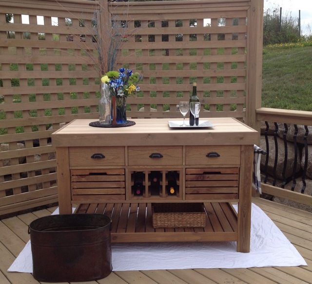 How to Build a DIY Kitchen Island Storage Cart